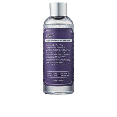 Klairs Supple Preparation Tonico Viso Senza Profumo Idratazione Per Pelle Sensibile