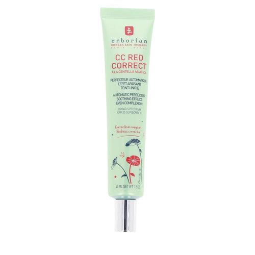 Erborian Cc Red Corrector Anti Enrojecimiento Piel Radiante Y Saludable