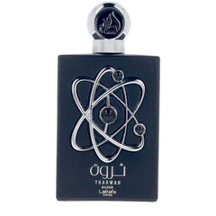 Lattafa Tharwah Silver Perfume Eau De Parfum Frescura Acuática Elegante