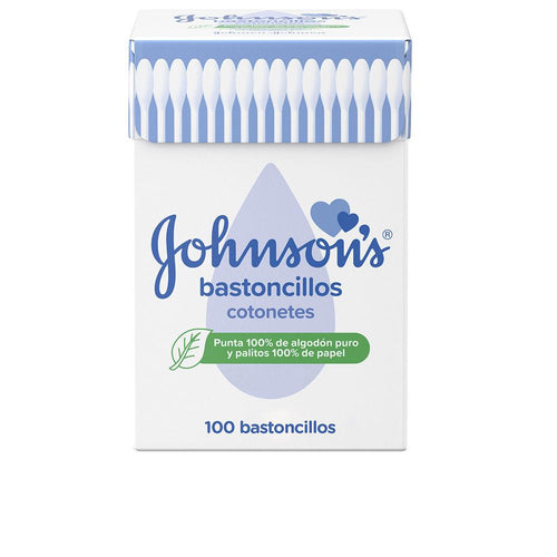 Johnson's Baby Baby Bastoncillos Bastoncini In Cotone Cotone Puro Ecosostenibile