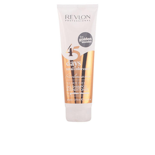 Revlon Revlonissimo Color Care 2in1 Shampoo E Balsamo Per Capelli Biondo Dorato Brillante Colore E Morbidezza