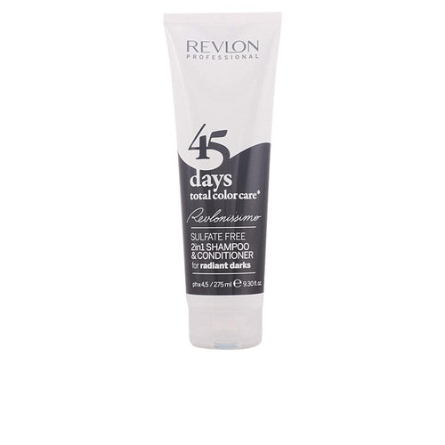 Revlon Revlonissimo Color Care Shampoo E Balsamo 2 In 1 Per Capelli Scuri Radianti Senza Solfati