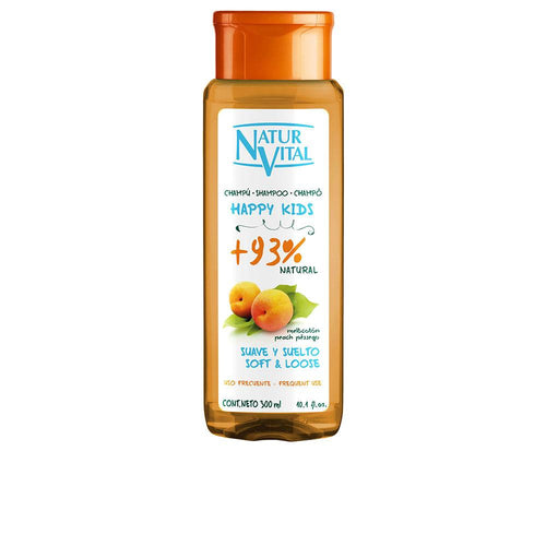 Natur Vital Happy Kids Shampoo Cura Capelli Con Pesca Bio