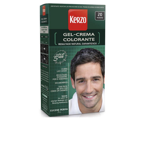 Kerzo Gel-Crema Colorante Männer Haarfärbecreme Ohne Ammoniak Natürlicher Look