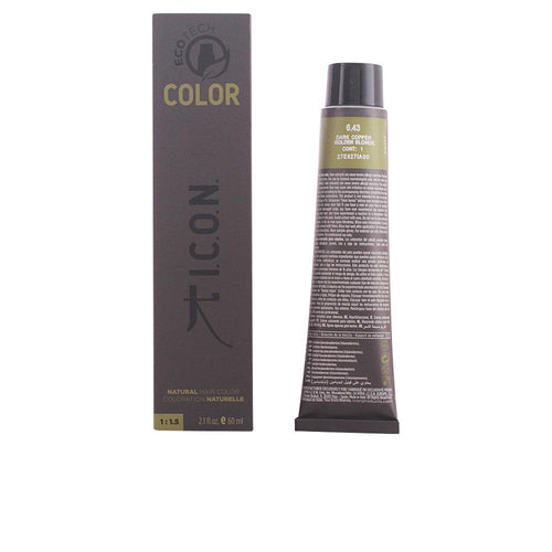 I.c.o.n. Ecotech Color Tinte Capilar Permanente Naranja Sanguina Cobertura De Canas Perfecta