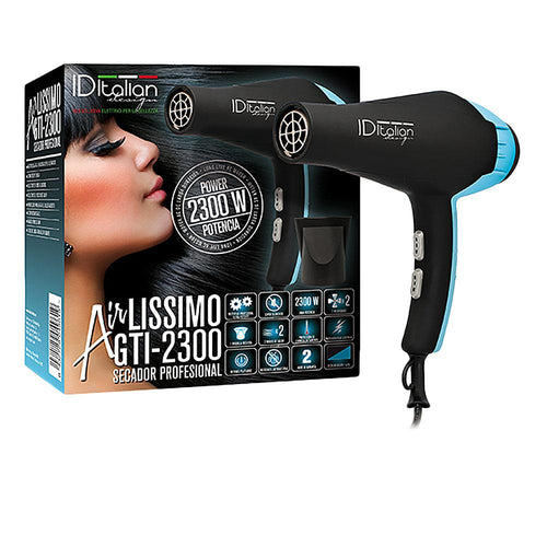 Id Italian Airlissimo Gti 2300 Asciugacapelli Professionale Potenza Efficace Sempre Invisibile