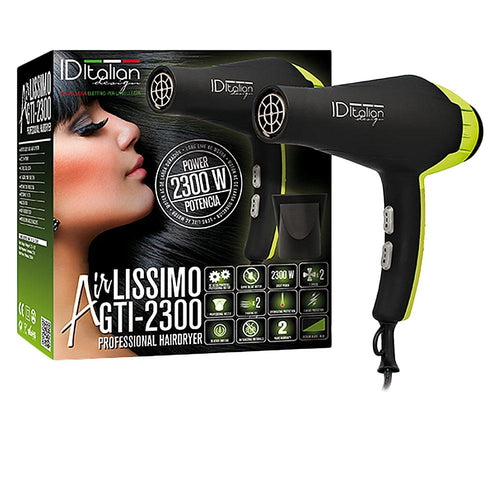 Id Italian Airlissimo Gti 2300 Professioneller Haartrockner Leistungsstark Ruhig Immer Exzellent