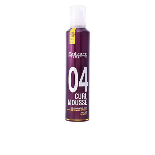 Salerm Curl Mousse Extra Strong Per Capelli Ricci Perfetti