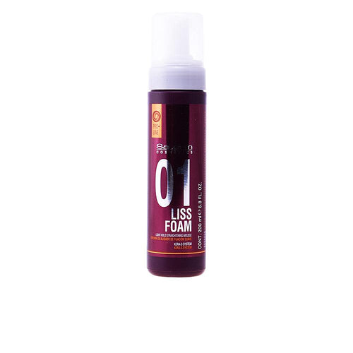 Salerm Liss Foam Mousse Per Lisciatura Protezione Termica E Levigatezza