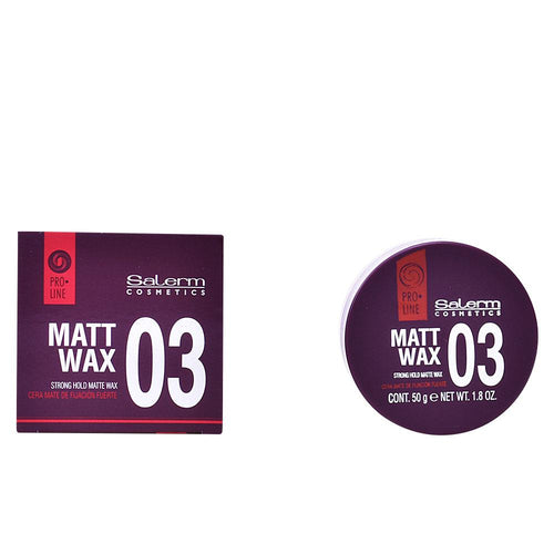 Salerm Matt Wax Cera Per Capelli Strong Hold Finitura Matte Perfetta