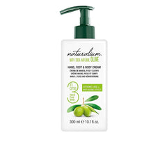 Naturalium Oliva 100% Crema Para Manos Pies Y Cuerpo Nutrición Con Aceite De Oliva