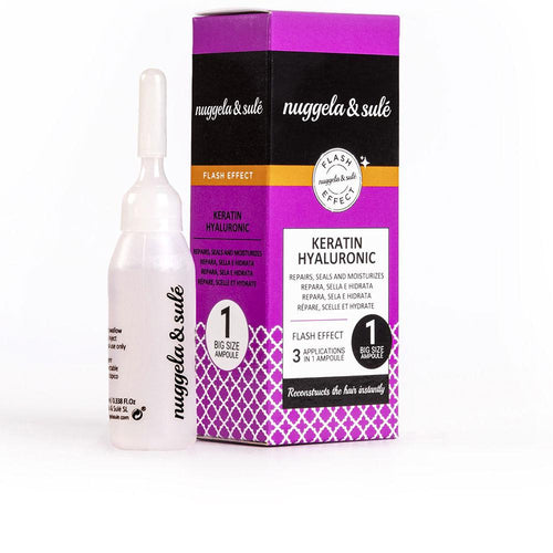 Nuggela & Sulé Ampollas Ampolle Per Capelli Keratin Hyaluronic Riparazione Rapida E Idratazione