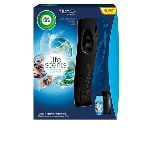 Air Wick Freshmatic Profumatore Ambientale Automatico Oasis Note Oceaniche Legnose