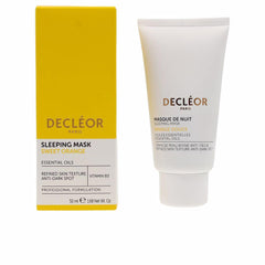 Decleor Orange Douce Maschera Notte Idratante Pelle Radiosa E Uniforme