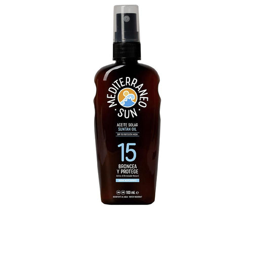 Mediterraneo Sun Coconut Mediterraneo Sun Aceite Bronceador SPF15 Bronceado Natural Rápido